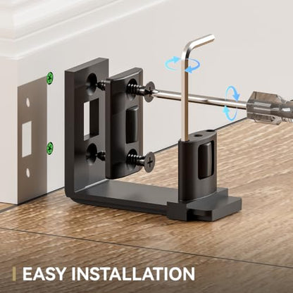 Upgraded Sliding Barn Door Bottom Floor Guide