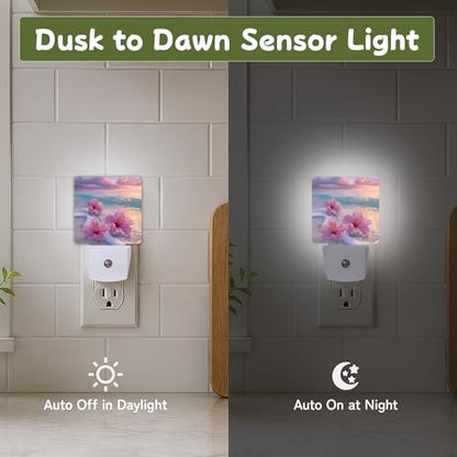 Night Light Night Lights Plug into Wall with Dusk to Dawn Sensor for Bedroom Bathroom Hallway Kitchen