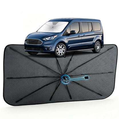 Car Windshield Sun Shade Umbrella for Ford Transit Connect 2010 (For Ford Transit Connect 2010-2023)