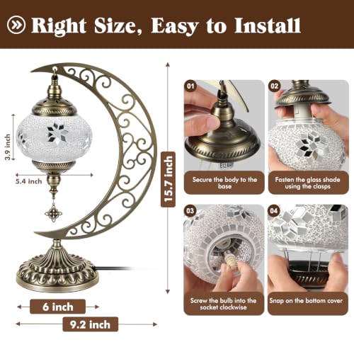 DIY Turkish Mosaic Lamp Kit