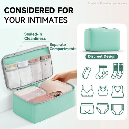 Packing Cubes for Travel (19 Light Teal)