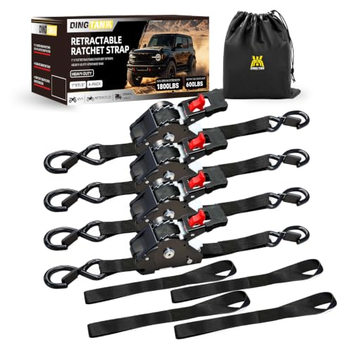 Ratchet Straps Tie Downs 1''x 15'