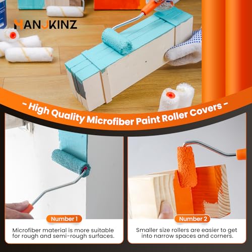 Microfiber Paint Roller 4 Inch