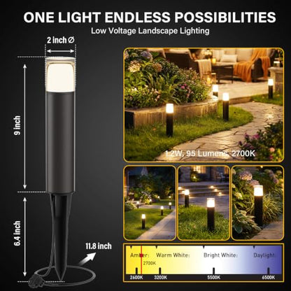 Outdoor Low Voltage Bollard Lights Path Lighting 21502