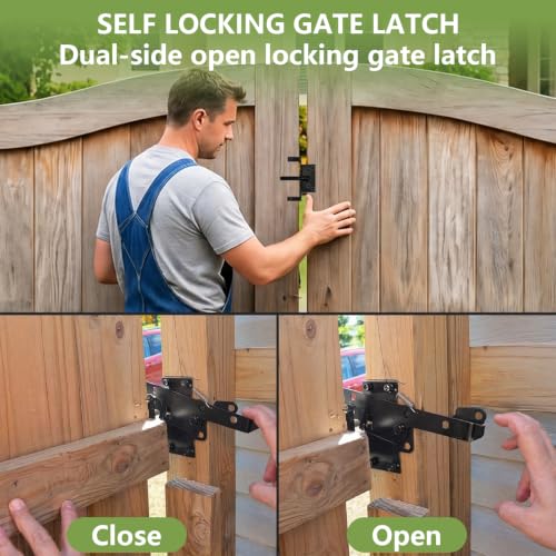 Gate Hinge and Self