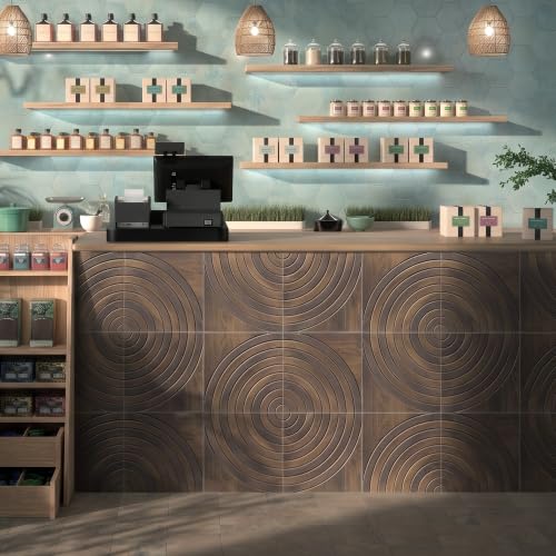 16 Pack Acoustic Wall Panels (Walnut)