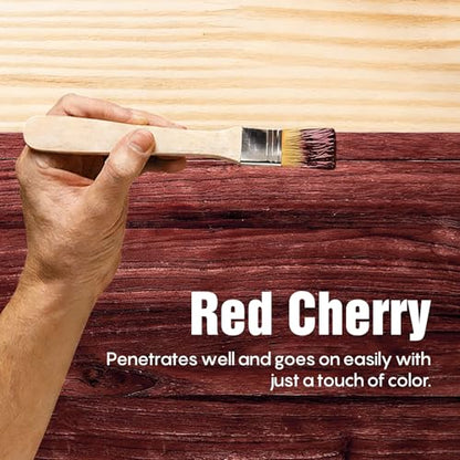 Wood Stain Red Cherry Wood Stain (Red Cherry / 3.5 Fl Oz)