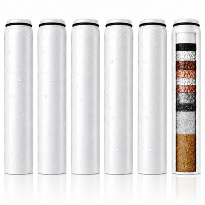 Replacement Filter Compatible with Cobbe® Handheld Shower Head 6 (6-Pack)