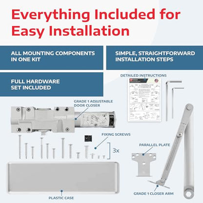 Heavy Duty Auto Door Closer