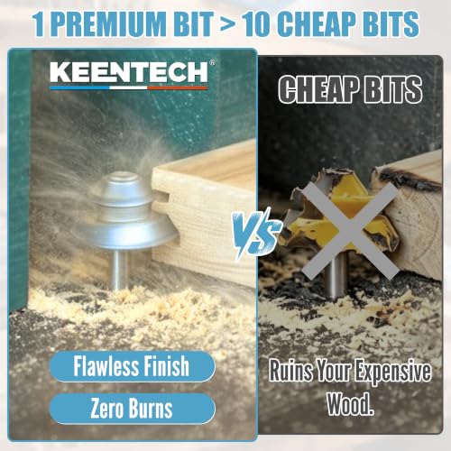 45° Lock Miter Router Bit