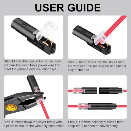 Quick Connect Wire Connectors for 18