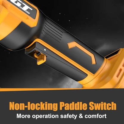 Cordless Angle Grinder with Paddle Switch for DEWALT 20V MAX Battery