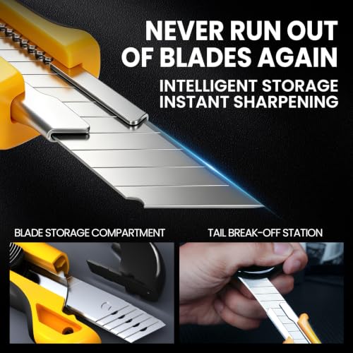 Heavy Duty Utility Knife with Auto