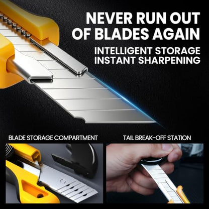 Heavy Duty Utility Knife with Auto