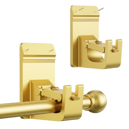 Universal Heavy Duty Curtain Rod Brackets