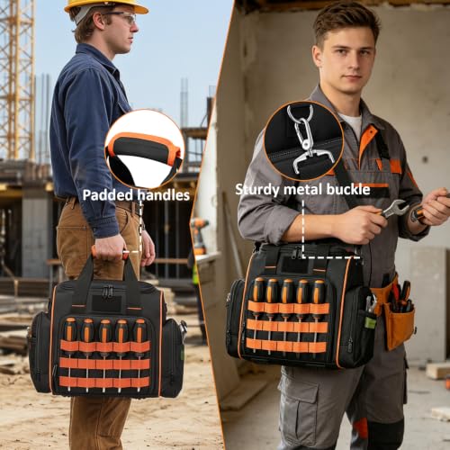 Tool Bag with 3 Removable Cases