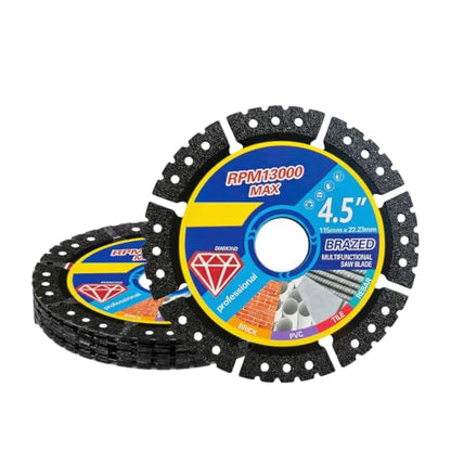 3 Pack 4.5" Diamond Multi