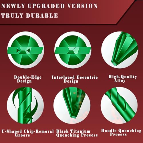 10PC Green Upgraded Concrete Drill Bit