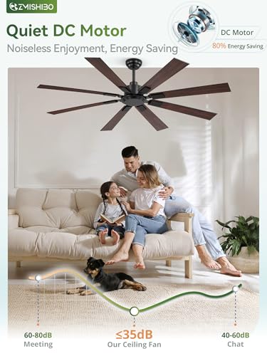 Outdoor Ceiling Fans No Light with Remote