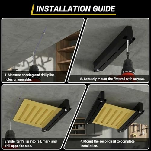 Overhead Garage Storage Rack
