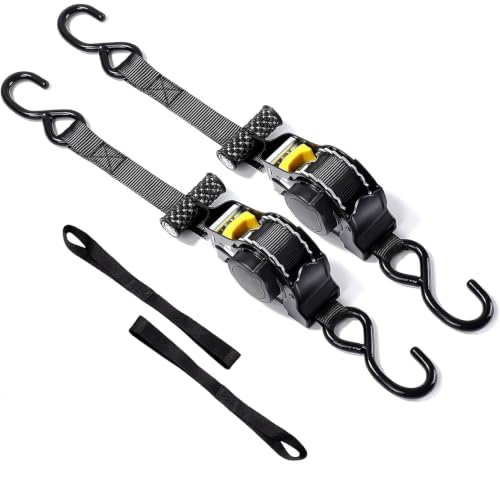 Retractable Ratchet Tie Down Straps
