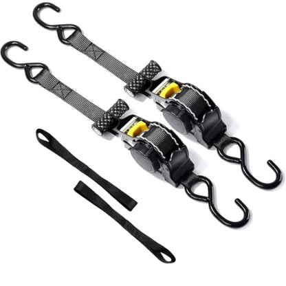 Retractable Ratchet Tie Down Straps