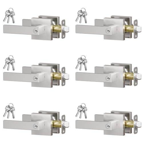 Keyed Entry Door Knob with Lock