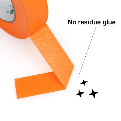 Orange Painters Tape 1 Inch (Orange)