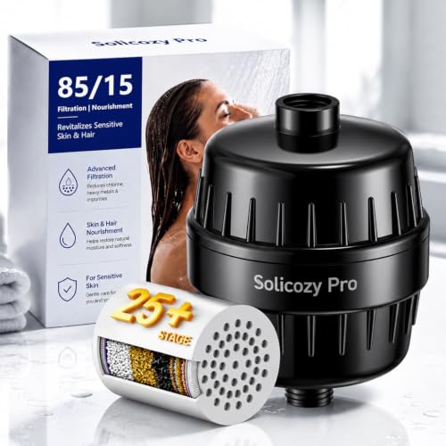 Shower Filter for Hard Water & Shower Water Softener