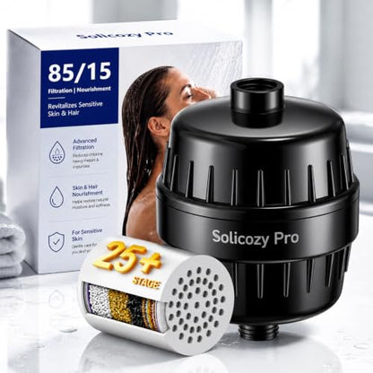 Shower Filter for Hard Water & Shower Water Softener