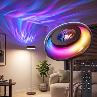 RGB Uplighter Floor Lamp with Remote Control