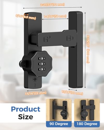 Barn Door Lock