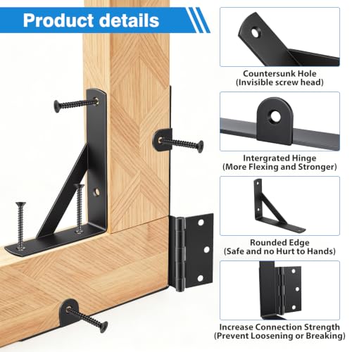 Anti Sag Gate Corner Brace Frame Kit