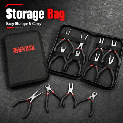 8 Piece Mini Pliers Set