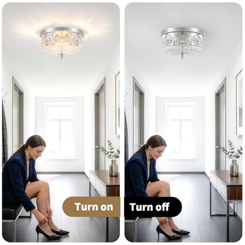 Vintage Flush Mount Ceiling Light