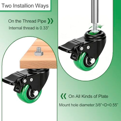 Stem Caster Wheels