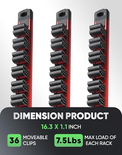 Magnetic Screwdriver Organizer