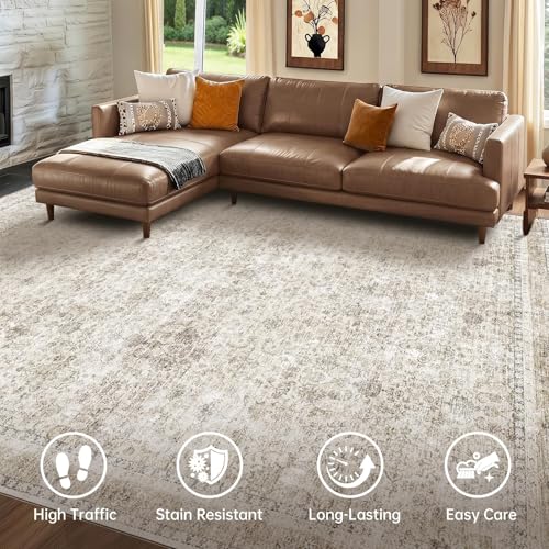 9x12 Area Rugs (Beige / 9' x 12' (Rectangular))