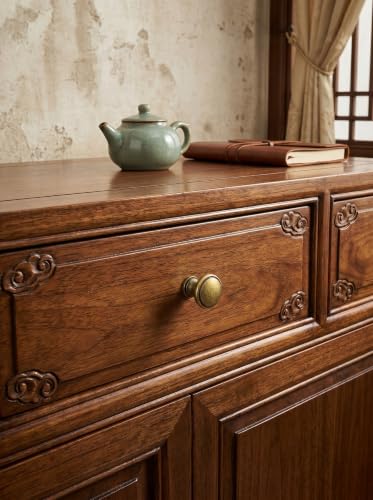 6 Pack Cabinet Knobs Drawer Knobs Solid Zinc Alloy Kitchen Hardware