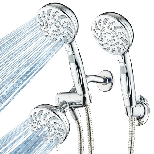 High Pressure Dual Shower Head Combo
