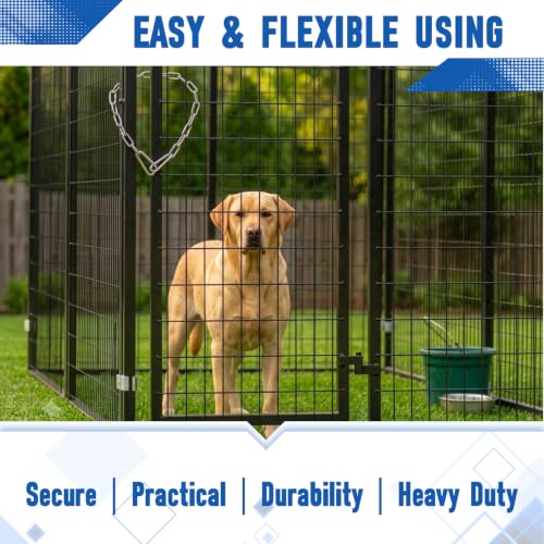 Stainless Steel Gate Chain with Carabiners