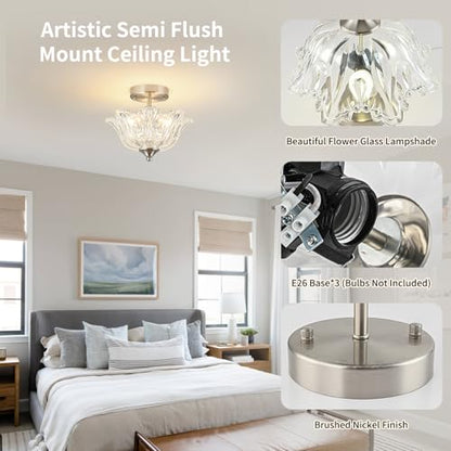 Semi Flush Mount Ceiling Light