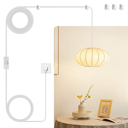 Plug in Lantern Pendant Light