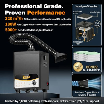 Solder Fume Extractor