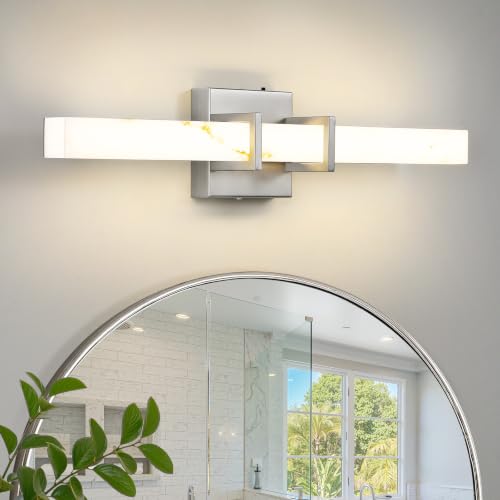 Modern Bathroom Vanity Light 22 inch (Nickel / 22 Inch)