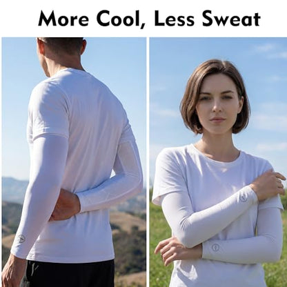 UV Protection Arm Sleeves with Inner Arm Mesh Panel