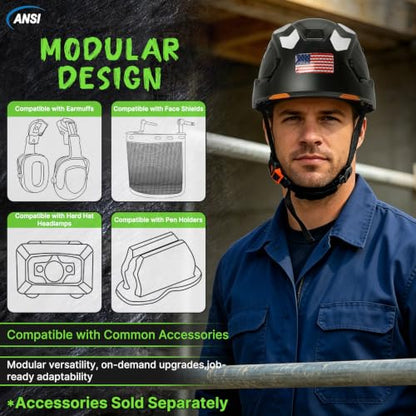 Type 2 Hard Hat with Chin Strap