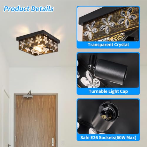 Square Farmhouse Ceiling Light
