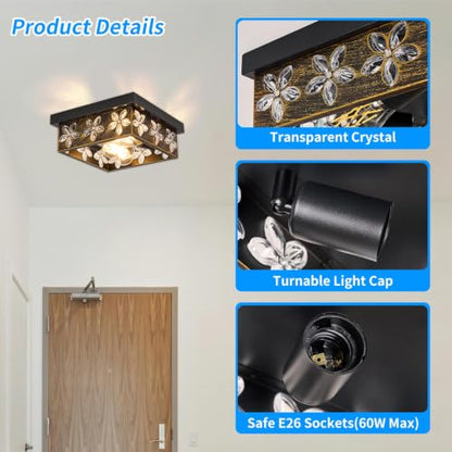 Square Farmhouse Ceiling Light