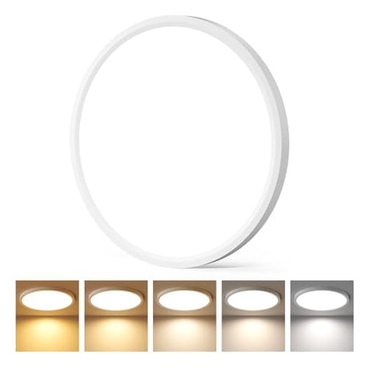 6 Pack 12 Inch LED Flush Mount Ceiling Light